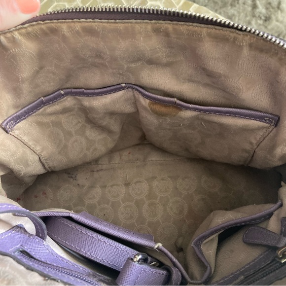 Michael Kors Cindy Satchel in lilac - Picture 9 of 14